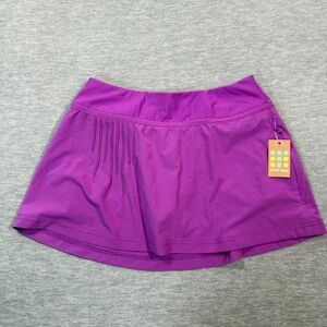 Title Nine Skort Womens S Purple Athletic‎ Stretch Tennis Golf NWT Built In